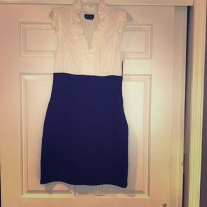 Black and white dress